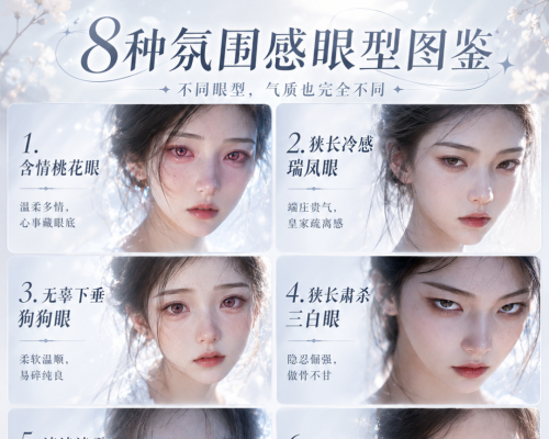 终于有人做出来了！最符合国内审美的古风女主脸来了，换个眼神直接吊打同行