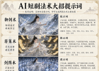 我终于把AI仙侠短剧“大招提示词”整理出来了，女仙侠斗法场面直接封神，新手也能直接套用！
