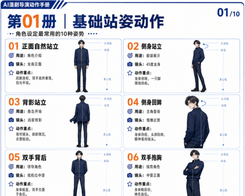 100个动作提示词手册