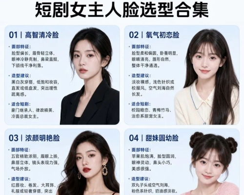30种短剧女主风格万用提词